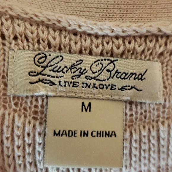 Lucky‎ Brand sheer sweater - Picture 5 of 5